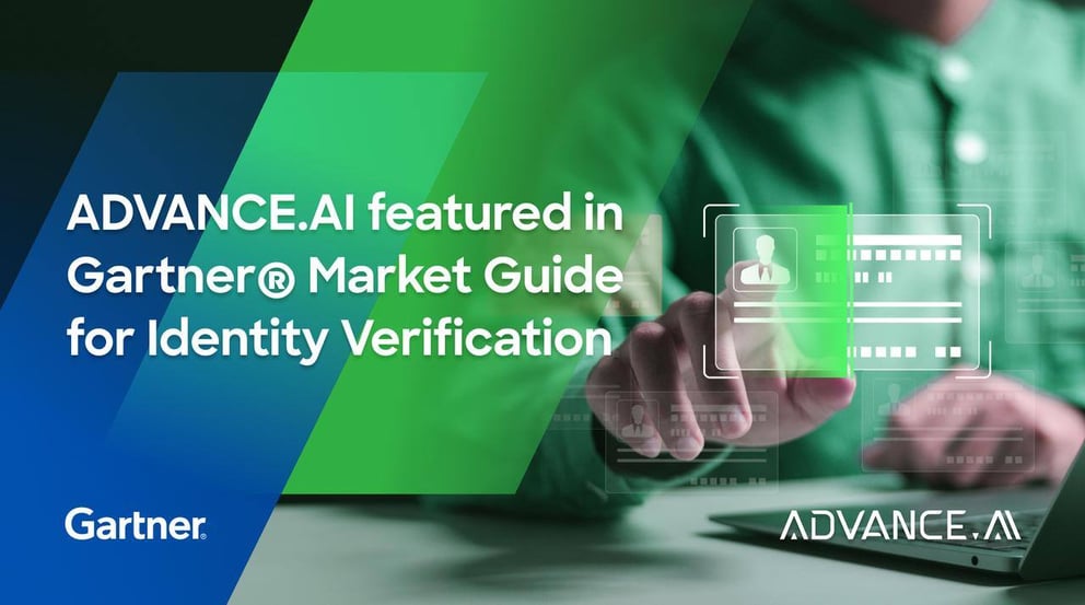 ADVANCE.AI named in the 2023 Gartner® Market Guide for Identity Verification Report